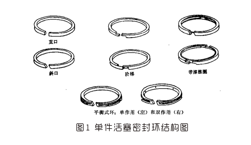 單件活塞密封環(huán)結(jié)構(gòu)圖