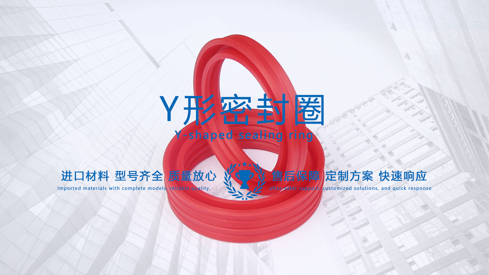 y型密封圈（又Y形密封圈，Y形圈，Y型圖或唇形密封圈，密封件油封膜片） (2)